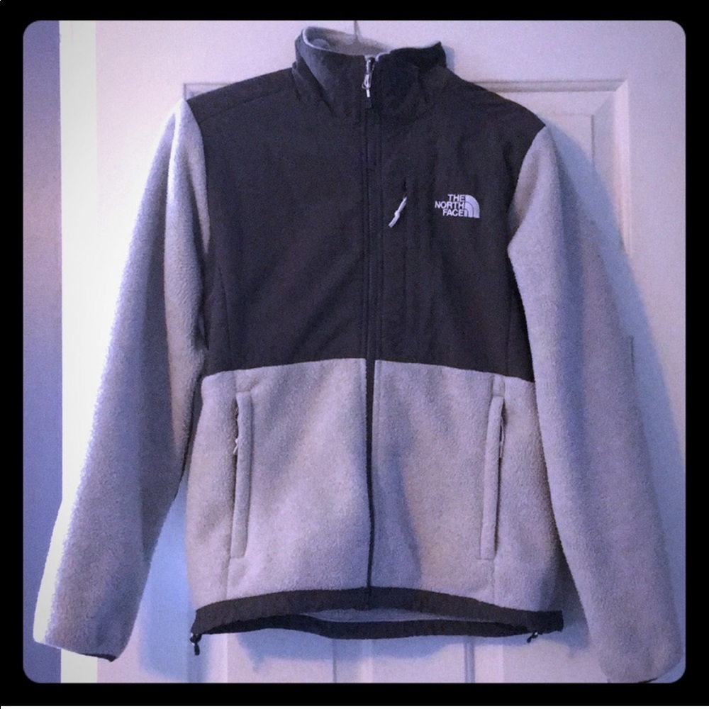 Northface Denali jacket - gray